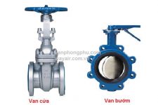 So sánh Van Bướm và Van Cửa