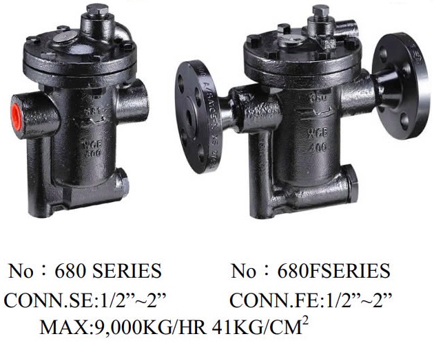 Bucket steam trap DSC 680seri0