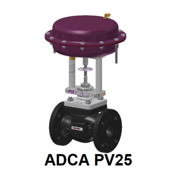 Pneumatic actuator control valve ADCA PV250