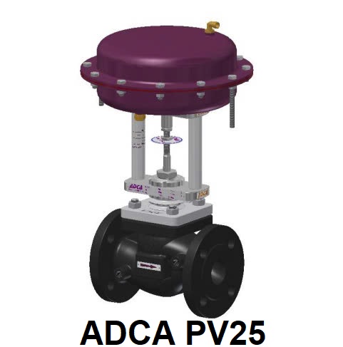 Pneumatic actuator control valve ADCA PV250